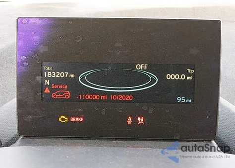 2017 BMW I3 94 Ah W/Range Extender z USA, uszkodzony, nr VIN WBY1Z8C59HV889720